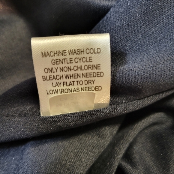 Donna Rico Navy Blue Lace Bell Sleeve Dress - Picture 7 of 7